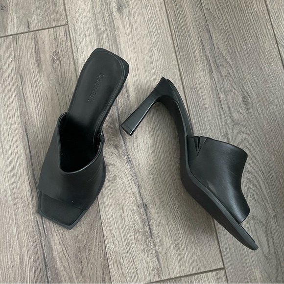 Nordstrom Open Edit Black sandal high heels - Picture 5 of 7